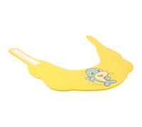 TOYANDONA Visiera da Bagnetto per Bambini Regolabile in Eva Giallo Ampia Tesa Mantiene il Viso Asciutto Cappello per Lavaggio Chioma Durante il Bagno