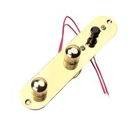 TOYANDONA Way Control Plate Harness with Knobs for Tl Guitar Iron Wired Electronics Easy to Use Replacement for Guitar Parts