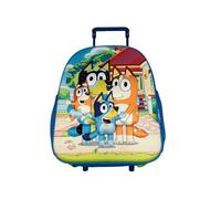 TOYBAGS BLUEY Zaino prescolare con carrello, ideale per bambini di diverse età, qualità e resistenza, con maniglie - 32 x 26 x 10 cm, multicolore, M, Casual