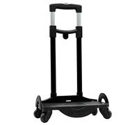 Toybags Trolley 360º Multidirezionale - Ruote rotanti a 360º - Include un Freno Anteriore Antiribaltamento e Laterali Rinforzati - Ideale per Adattarsi a Qualsiasi Zaino - Toybags