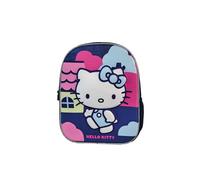 TOYBAGS Zaino prescolare Hello Kitty 3D - Interno completamente foderato e personalizzato - Cinghie regolabili per comfort tutto il giorno - Personaggio 3D - 30 X 24 X 8 CM