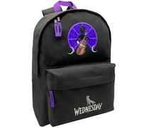 TOYBAGS Zaino Scuola Americana Wednesday, Unisex-Bambini e Ragazzi, Nero, L