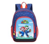 TOYBAGS Zaino Scuola Super Mario - 2 tasche laterali - Cinghie regolabili per un comfort tutto il giorno - Spallacci imbottiti - 37 X 27 X 17 CM, multicolore, M, Casual