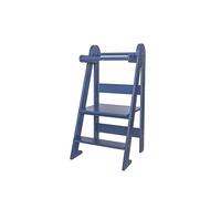 TOYBOX Torre Montessoriana Pieghevole, Torre Montessoriana Bambini, Torretta Montessoriana, Torre Montessori, Torre di Apprendimento, Learning Tower (Blu Navy)