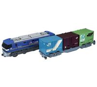TOYCO Sound Train EF210 Momotaro con vagone container con 3 contenitori e un ...