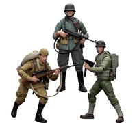 ToyCosmos JOYTOY 1/18 Action Figure Military Dark Source WWII WWII Set di 3 figure alte 7,6 cm da collezione Action Figure Kit
