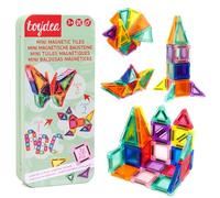 toydea Piastrelle magnetiche per bambini dai 3 agli 8 anni, set da viaggio | Piastrelle magnetiche giocattolo da costruzione, incoraggia la creatività, portatile per viaggi su strada