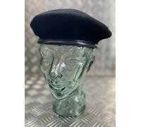 Toye Kenning & Spencer Berretto Beret Nero in Lana Foderato Taglia 61cm