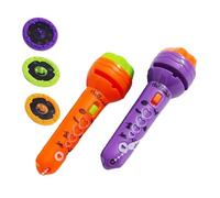 Toyer proiettore di Halloween - Mini torcia LED con immagini fantasma e zucca spaventose | Fun lampada da proiezione di Halloween per bambini, festa in o scherzetto, giochi notturni in casa e vacanze