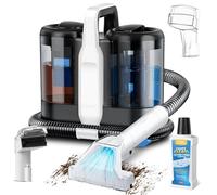 ToyGem Lavatappeti Aspirapolvere Tessuti Divani, 17Kpa Pro Power | Pulitore per tappeti con aspirapolvere e detergente | Aspirapolvere per liquidi da 600 W per tappeti, divani, tappezzeria, scale