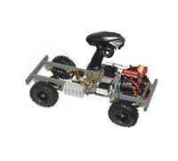ToyGhillied Auto fuoristrada RC con motore che funziona, 1/10 fai da te personalizzabile 2.4G 4CH 4WD Arrampicata Auto con motore SEMTO ST-NF2 L2 per adulti (RTR/Senza Shell)