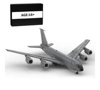 ToyGhillied KC-135 - Kit modulare per aeromobili militari, modello di aereo dell'esercito MOC, modello per adulti, regali e decorazioni 7736 Telie