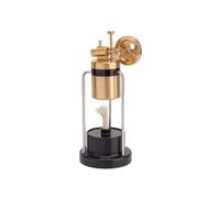 ToyGhillied Modello di motore a vapore, mini motore oscillante monocilindrico a tre gambe, kit meccanico educativo STEM, regalo per appassionati di vapore e collezionisti (modello Y20)