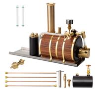 ToyGhillied Modello di motore a vapore, modello di caldaia a vapore da 200 ml per motori a vapore singolo/doppio/triplo cilindro, kit di modelli di motore per scienze fisiche per tecnofili