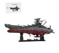 ToyGhillied Set di blocchi da costruzione per nave da battaglia di film fantascientifico, kit fai da te, modello navale da battaglia navale, MOC-81382, modello di nave da collezione per adulti