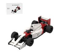 ToyGhillied Set di mattoncini classici per auto da corsa, formula retrò 1, modellino auto con motore V12 e sterzo, modello per adulti, 580 pezzi