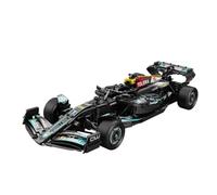 ToyGhillied Set di mattoncini per auto da corsa, 1:8, 3473 pezzi, con funzione sterzo, modello da collezione per adulti, colore nero