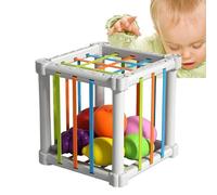 Toying Sorter-T-Shape-Cestino sensoriale colorato con più forme per i più piccoli | Attività di apprendimento precoce educativo Il giocattolo migliora le capacità cognitive | Stimola la coordinazione