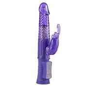 Dildo Doppio Fallo Sex Vibrante Vibratore Rabbit Pene Finto Vaginale e Clitoride