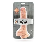 fallo realistico vaginale con ventosa e testicoli pene finto dildo anale sextoys
