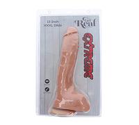DIVENTA REALE - DILDO XXXL ESTREMO 34 CM PELLE