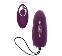 Toyjoy - felicità knock knock eggstavagant vibratore telecomando viola