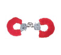 Toyjoy Furry Fun Cuffs Red