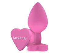 ToyJoy Let's Fuck Buttplug Pink