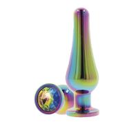 Toyjoy Twilight Bum Bijou Small - Plug Anale in Alluminio con Diamante