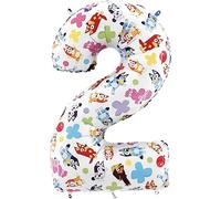 Toyland® 26 Inch Bluey & Bingo Number Foil Balloon - Palloncini per feste per bambini - Numero 1-5 disponibile