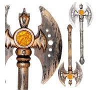 Toyland® 41 cm (16") Giocattolo Realistico con Ascia da Guerra Metallica - Thor e Accessori per Costumi da Gioco di Ruolo Vichinghi - Gioco di finzione - 1 Scelto a Caso
