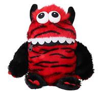 Toyland® 9 "(23 cm) Giocattolo morbido peluche Monster Worry di colore rosso e nero - Ama mangiare le tue preoccupazioni