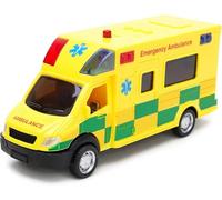 Toyland® Ambulanza giocattolo di emergenza con luce e suono, scala 1:40, veicolo da gioco, età 3+