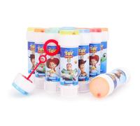 Toyland® Confezione da 12 bolle con bacchette, soluzione da 60 ml e coperchio labirinto originale - Giocattoli per soldi da tasca e sacchetti per feste (Toy Story)