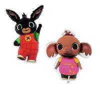 Toyland® Confezione da 2 palloncini Bing - Bing Bunny & Sula Pig Foil Balloon - Bing Gifts - Baby Gifts - Baby Birthday