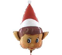 Toyland® Elves Behavin' Badly Naughty Elf Palloncino foil a forma di Natale - Gonfia con aria o elio (PALLONCINO ELFO)