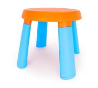Toyland® Sgabello portatile in plastica arancione e blu brillante per bambini, 31 cm (12") - Perfetta aggiunta a qualsiasi sala giochi, bagno o cucina - Mobili per bambini - Sgabelli - Età 2+