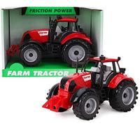ToylandⓇ Trattore agricolo a frizione con cofano apribile - Disponibile in rosa, blu, rosso e verde (ROSSO)…