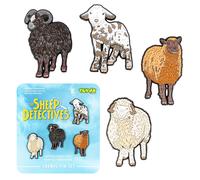 Toynk The Sheep Detectives Set 4 Pin Smaltati Ufficiali, Unisex
