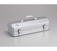 TOYO STEEL Hip Roof Tool Box Y-410SV Silver Durable Storage Case 433x168x173,...