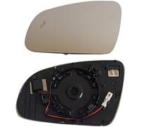 TOYOCC Vetro Specchietto Retrovisore per Hyundai Kona 2017 2018 2019 2020, Specchio Esterno Riscaldabile Sinistro Destro con Piastra di Supporto, Auto Sostituzione Accessories,Left