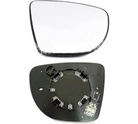 TOYOCC Vetro Specchietto Retrovisore per Nissan Micra 2017 2018 2019, Specchio Esterno Riscaldabile Sinistro Destro con Piastra di Supporto, Auto Sostituzione Accessories,Right