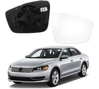 TOYOCC Vetro Specchietto Retrovisore per VW Beetle 2012-2016 2017 2018, Specchio Esterno Riscaldabile Sinistro Destro con Piastra di Supporto, Auto Sostituzione Accessories,Right