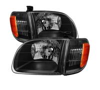 Toyota 00-04 Tundra Regolare/Accesso Cabina Nero Alloggiamento Ricambio Fari