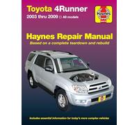 Toyota 4runner, '03-'09: All models