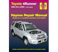 Toyota 4Runner 2003 thru 2009 Automotive Repair Manual: All models