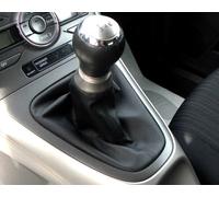 TOYOTA AURIS 1 serie DAL 2007 AL 2012 SOLO CUFFIA CAMBIO in VERA PELLE NERA