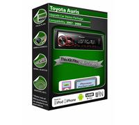 Toyota Auris Auto Stereo, Pioneer Radio USB Aux, Ipod IPHONE Android Lettore Kit