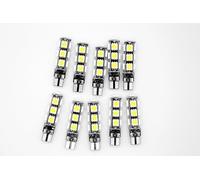 Toyota Auto 13SMD T10 501 194 168 W5W LED Error-Free Canbus Ant. & Post. Luci