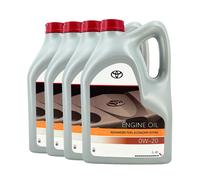 TOYOTA Avanzato Fuel Economia Extra 0W-20 Olio Motore, 4x5 Litro